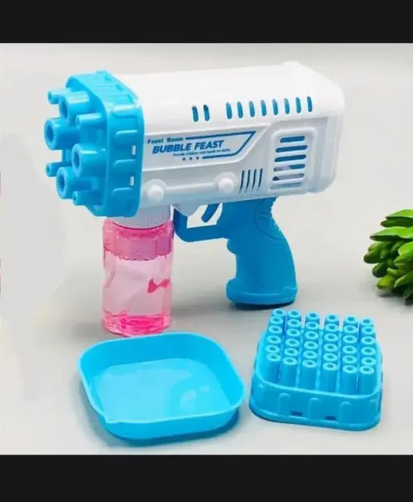 Space Rocket Bazooka Bubble Gun Electric Automatic (2188-65)